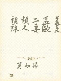 视频二区美腿丝袜人妻欧美