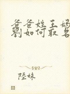 爸爸姓王妈妈姓刘如何取名