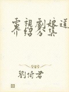 电视剧娘道剧情介绍分集