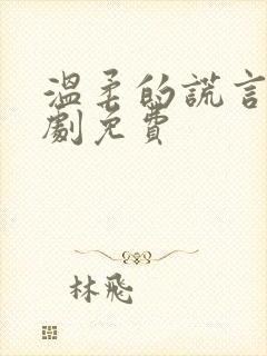 温柔的谎言电视剧免费