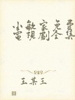 小敏家免费观看电视剧全集封面