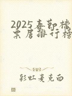 2025春节档票房排行榜