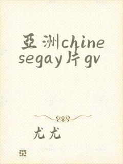 亚洲chinesegay片gv
