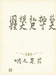 国模私拍艺术人体大尺寸大胆西西g0g0