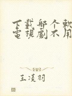 下载哪个软件看电视剧不用费免费