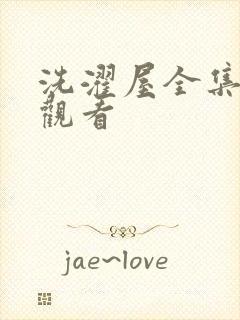 洗濯屋全集在线观看