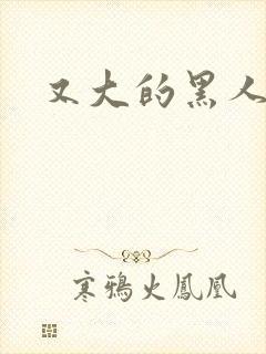 又大的黑人视频