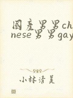 国产男男chinese男男gaygay网站封面