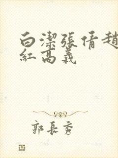 白洁张倩赵敏美红高义封面