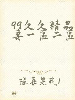 99久久精品人妻一区二区三区