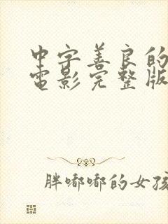 中字善良的嫂子电影完整版