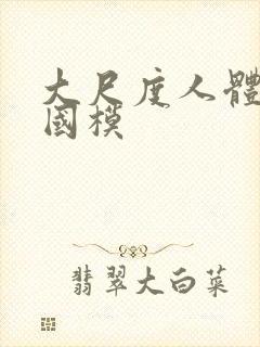 大尺度人体私拍国模