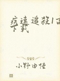 疾速追杀1高清下载封面