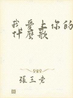 我爱上你的眼是什么歌