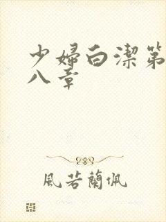 少妇白洁第二十八章