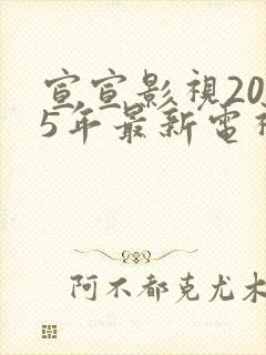 宣宣影视2025年最新电视剧