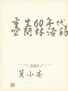 重生60年代带空间林浩的小说