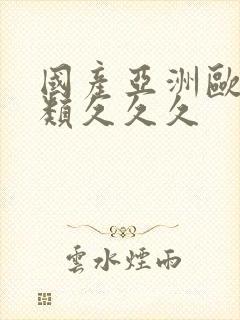 国产亚洲欧美另类久久久封面