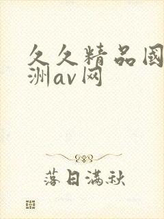 久久精品国产亚洲av网