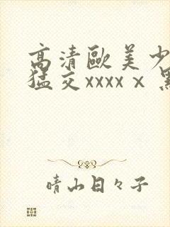 高清欧美少妇性猛交xxxxⅹ黑人猛交