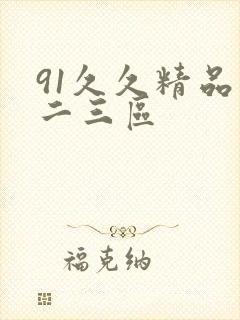 91久久精品一二三区