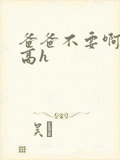 爸爸不要啊bl高h封面