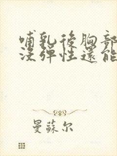 哺乳后胸部下垂没弹性还能恢复吗