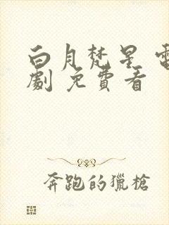 白月梵星 电视剧 免费看