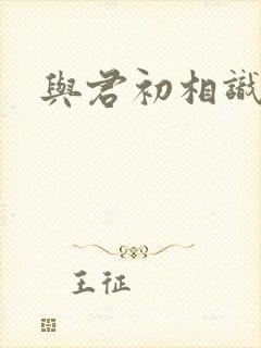 与君初相识高清