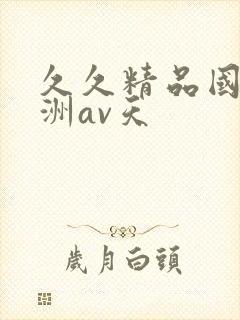 久久精品国产亚洲av天