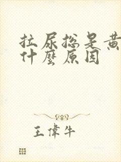 拉尿总是黄的是什么原因封面