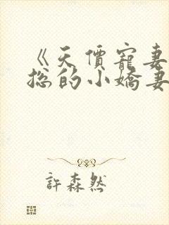 《天价宠妻:霍总的小娇妻》