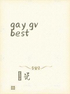 gay gv best封面