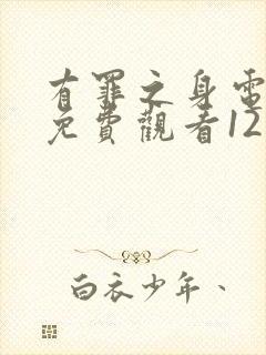 有罪之身电视剧免费观看12集高清