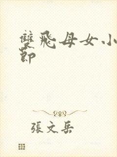 双飞母女小说章节