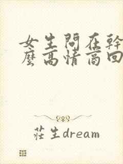 女生问在干嘛怎么高情商回复封面