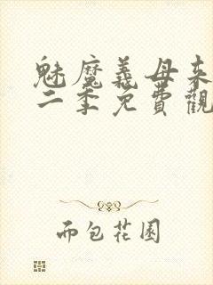 魅魔义母来了第二季免费观看全集