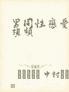 男同性恋爱爱的视频封面