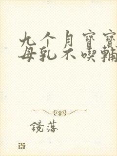 九个月宝宝只吃母乳不吃辅食怎么办