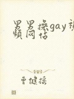男男操gay视频网站