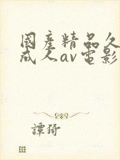 国产精品久久久成人av电影