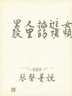 男人插进女人屁股里的视频