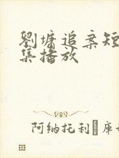 刘墉追案短剧全集播放