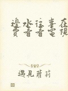 边水往事在线免费看看电视剧