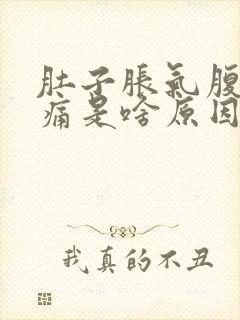 肚子胀气腹部绞痛是啥原因呢