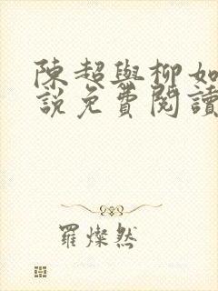 陈超与柳如絮小说免费阅读