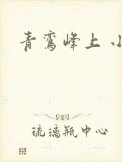 青鸾峰上 小说