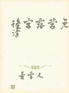 后宫露营免费高清