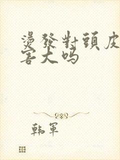 烫发对头皮的伤害大吗封面