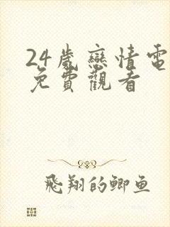 24岁恋情电影免费观看